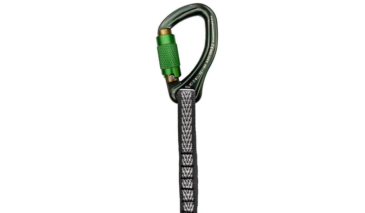 Metolius Stick Clip Quickdraw for safer sport climbing