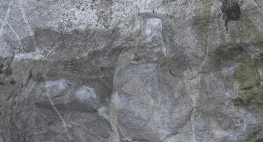 Adam Ondra celebrating his second V15 flash