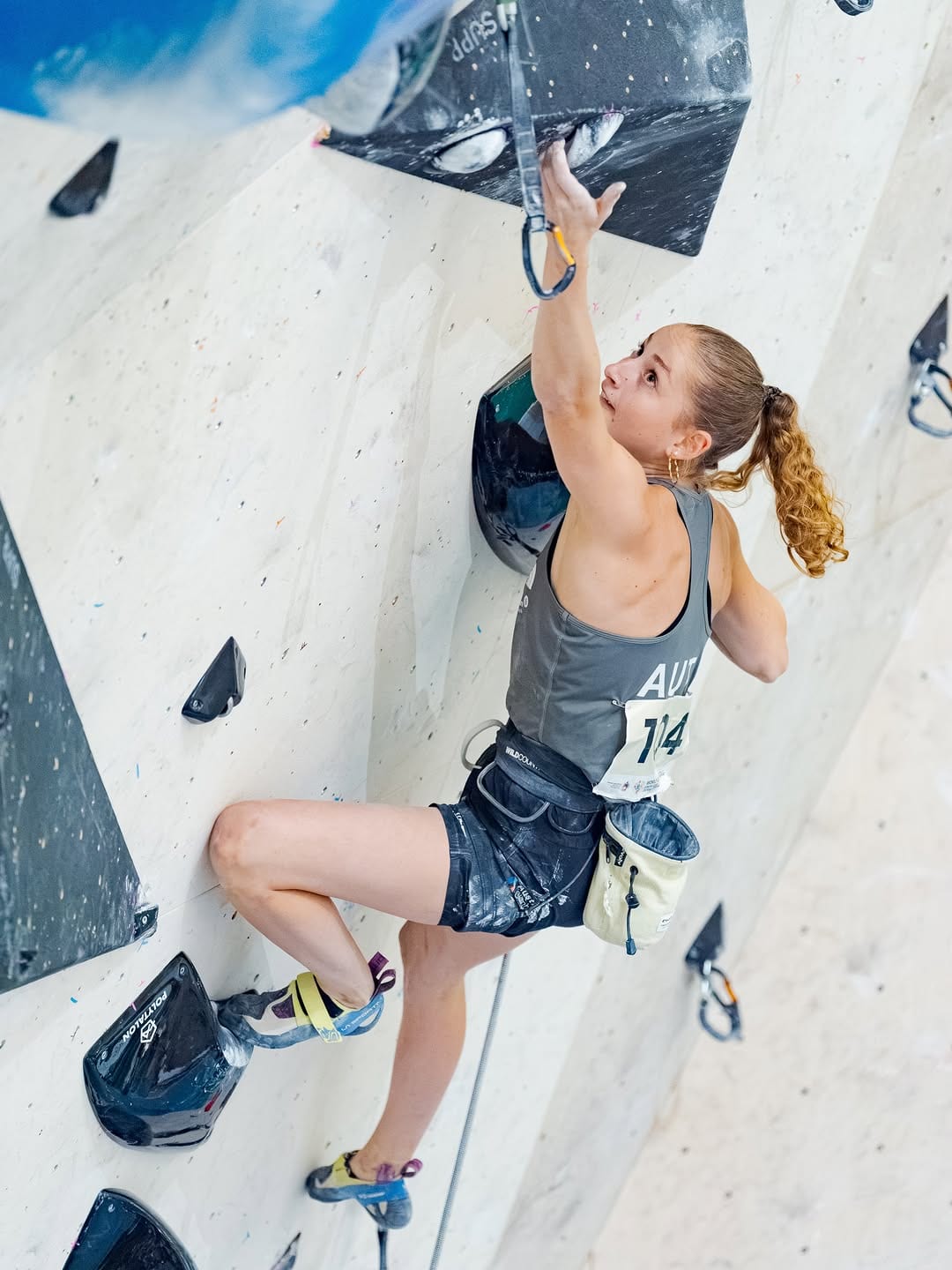 Anika Deubler takes silver at the World Climbing Europe Series in Ostermundigen