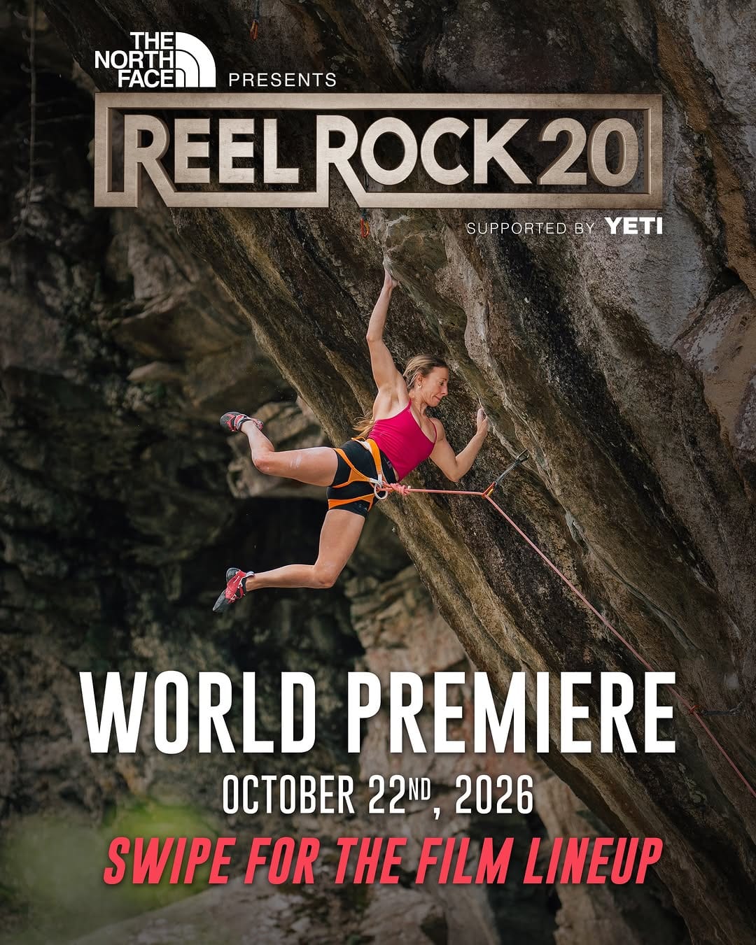 REEL ROCK 20 announces four new films for its 20th anniversary tour