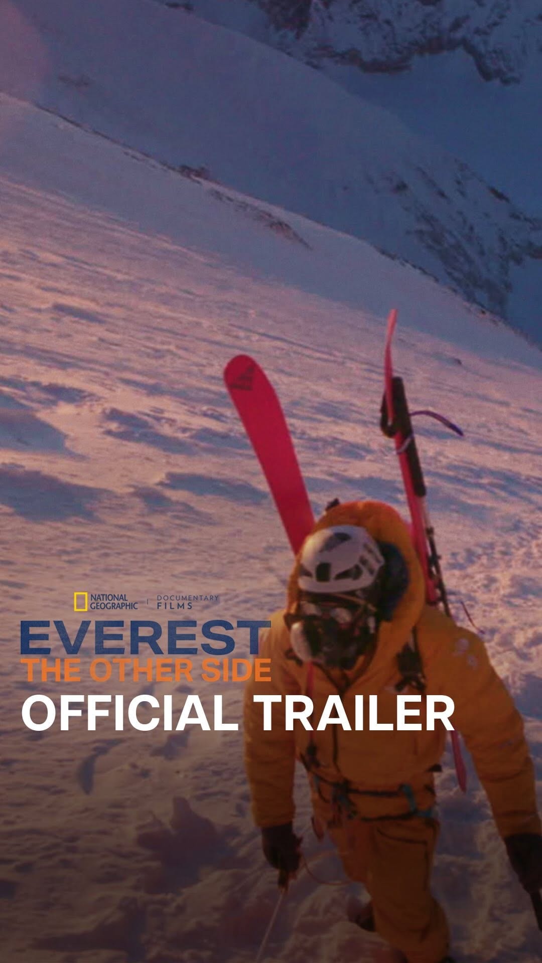 Still from the film Everest: The Other Side by Chai Vasarhelyi and Jimmy Chin