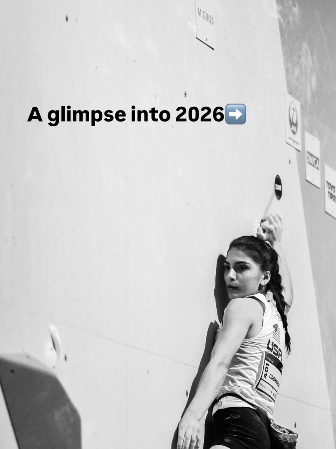 Natalia Grossman in a photograph from her post about the year ahead