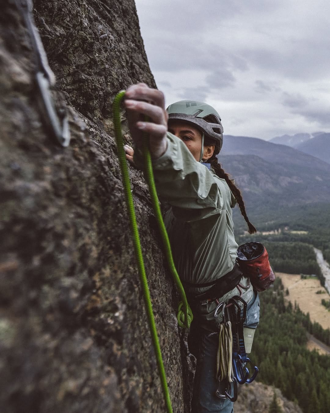 Black Diamond autumn cragging gear laid out together